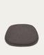 Cushion for Romane chair in dark grey 43 x 43 cm