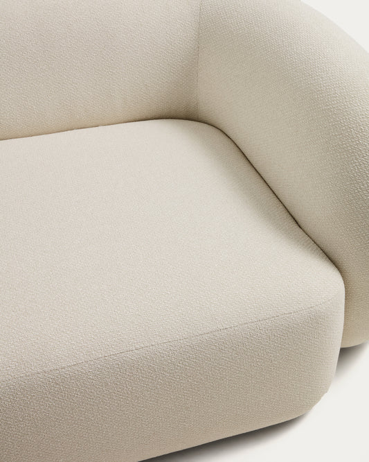Martina ecru chenille 3-seater sofa 246 cm FSC Mix Credit