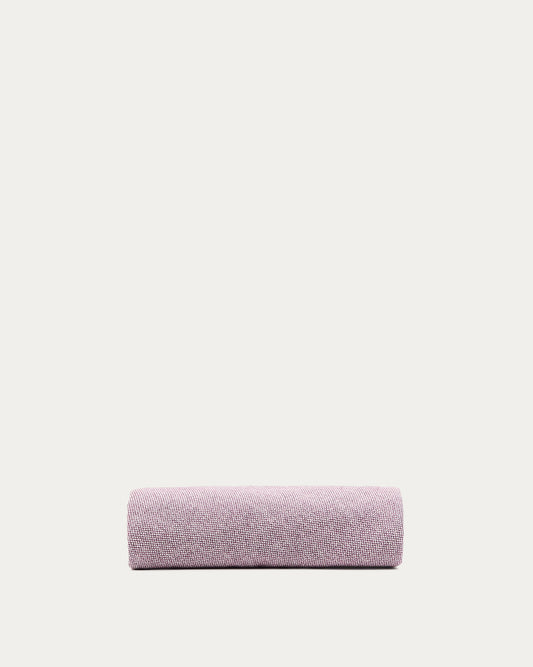 Kaeli purple footrest cover Ø43cm