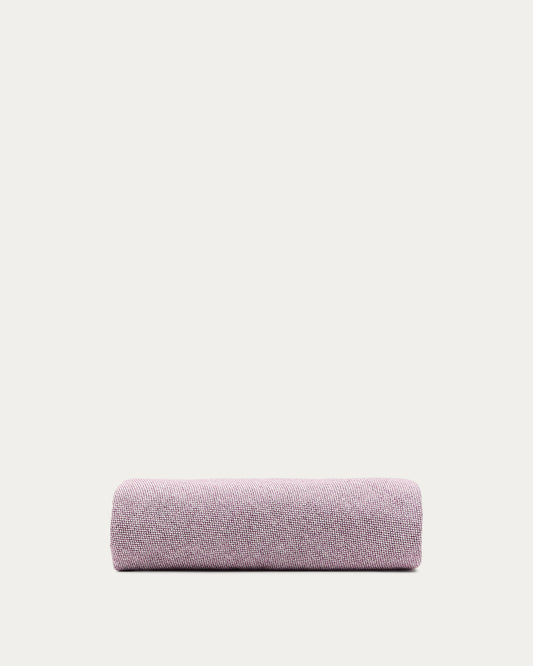 Kaeli purple footrest cover Ø60cm