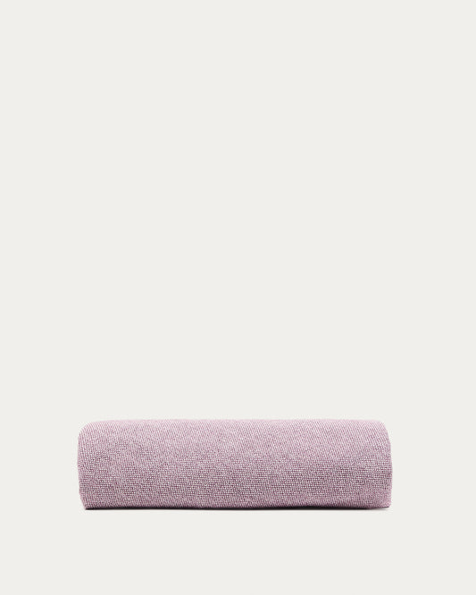 Kaeli purple footrest cover Ø90cm