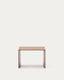 Litto walnut veneer FSC Mix Credit side table, 55 x 40 cm