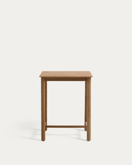 Sori table in FSC 100% solid acacia wood 78 x 78cm
