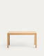 Narevi extendable table in oak veneer with natural finish 210 (270) x 100 cm