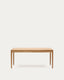 Lenon extendable table in natural FSC Mix Credit solid oak wood and veneer 160(200)x90