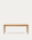 Lenon extendable table in natural FSC Mix Credit solid oak wood and veneer 200(280)x90