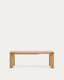 Jondal extendable table made of solid wood and oak veneer, 200 (286) cm x 100 cm FSC 100%