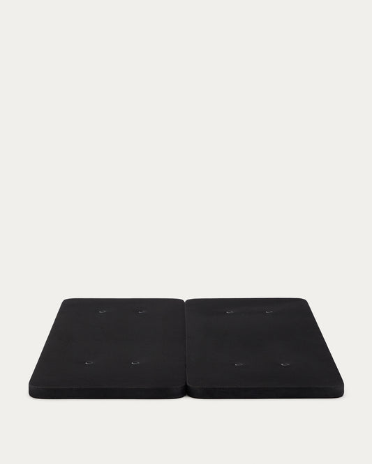 Under base upholstered with 3D fabric for 160 x 200cm mattress