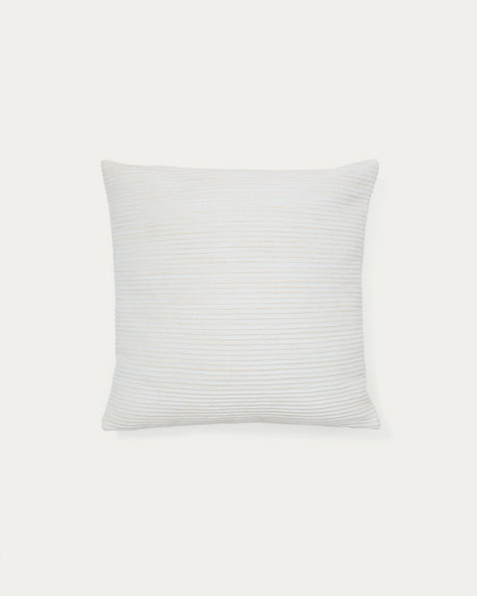 Minec beige, 100% cotton cushion cover, 45 x 45 cm