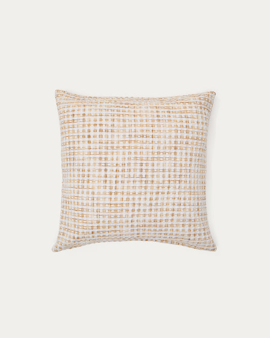 Sendan cushion cover with overdyed structure 50 x 50cm