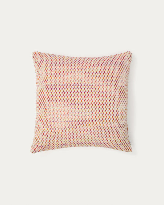 Milianne multicoloured jacquard cotton cushion cover, 50 x 50 cm