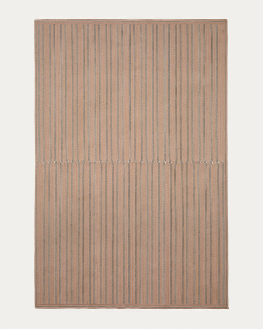 Rug Olivan 100% PET light orange 200 x 300 cm