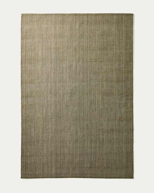 Tirla green 100% PET rug 200 x 300cm