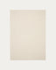 Mascarell white cotton and polyester rug 160 x 230 cm