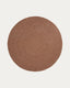 Rug Despas in synthetic fibers terracotta Ø200 cm