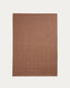 Rug Despas in synthetic fibers terracotta 160 x 230 cm