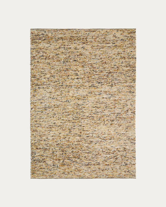 Elanis multicoloured bouclé wool rug 160 x 230cm