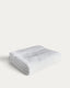 Olvira 100% cotton white jacquard bath towel 70 x 140cm