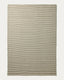 Ardelia green and beige synthetic fibre rug 200 x 300cm