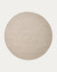 Despas ecru synthetic fibre rug Ø200cm