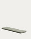 Maoni green 100% PET sun lounger cushion 50 x 175cm