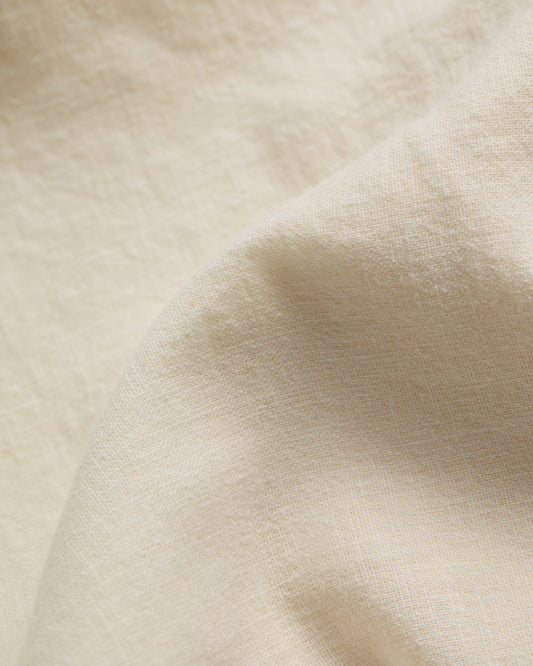 Simmel ecru linen blend duvet cover for 90 cm bed