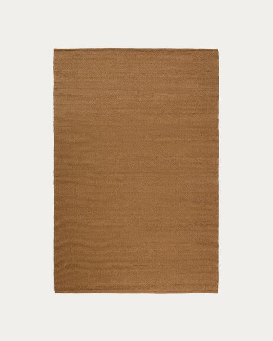 Turiane brown synthetic fibre rug 160 x 230 cm
