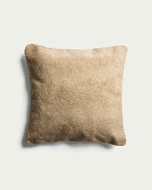 Olinan off-white bouclé melange cushion cover 50 x 50 cm