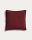 Meral maroon cushion cover 45 x 45 cm