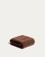 Navira 100% cotton maroon guest towel 30 x 50 cm