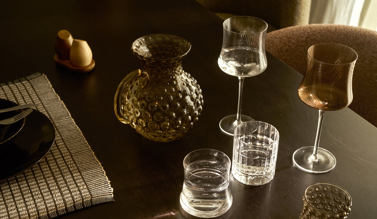Erisia extendable table in solid oak wood with an ebonised finish 200 (280) x 100 cm FSC 100%